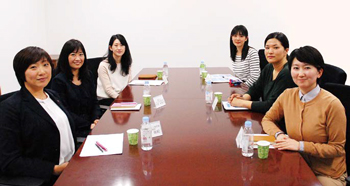 女性管理職を囲む座談会を開催しましたの画像
